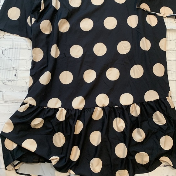 Dressed in LALA Black and White Polka Dot Maxi Dress - Picture 4 of 16